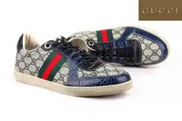 homme gucci cuir shoes line red blue